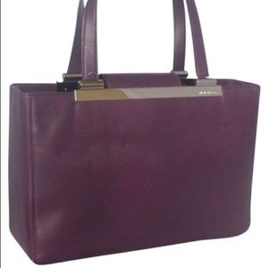 Michael Kors purple handbag